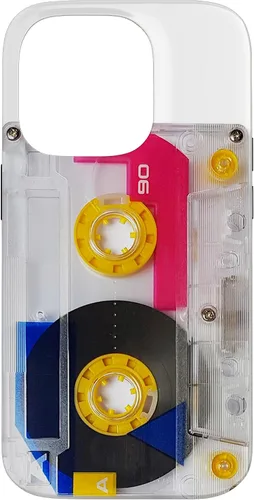 Vista 17 de iPhone 12/12 Pro Vintage Cassette Tape Retro 80s 90s Music Mixtape Case