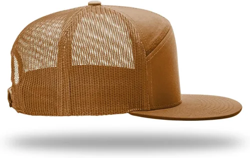 Vista 4 de Richardson 168 Hi-Pro 7 Panel Trucker Gorra ajustable Snapback Sombrero de malla OSFM