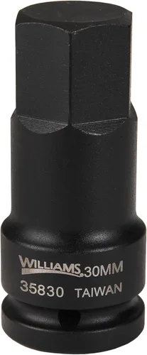Vista 19 de Williams JHW38232 - Enchufe hexagonal de impacto de 3/4 pulgadas, 1 pulgada