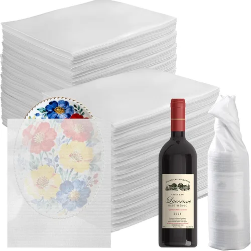 Vista 11 de 100 Pack Dish Packing Supplies for Moving, 12x12 Inch Cushion Foam Pouches