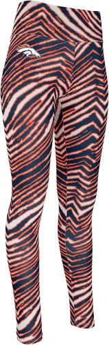 Vista 37 de Zubaz NFL Mallas para mujer de longitud completa de cintura alta básica 1.0