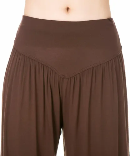 Vista 76 de Pantalones de algodón para mujer, elásticos, suaves, para yoga, deportes