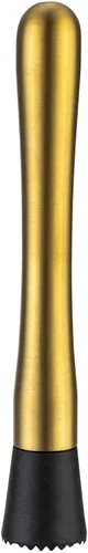 Vista 9 de YFS Muddler profesional de acero inoxidable, herramienta de barra duradera y fácil de limpiar, color negro