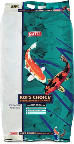 Vista 13 de Kaytee Koi's Choice Koi - Alimento flotante para peces koi, peces dorados y peces de estanque, 3 libras
