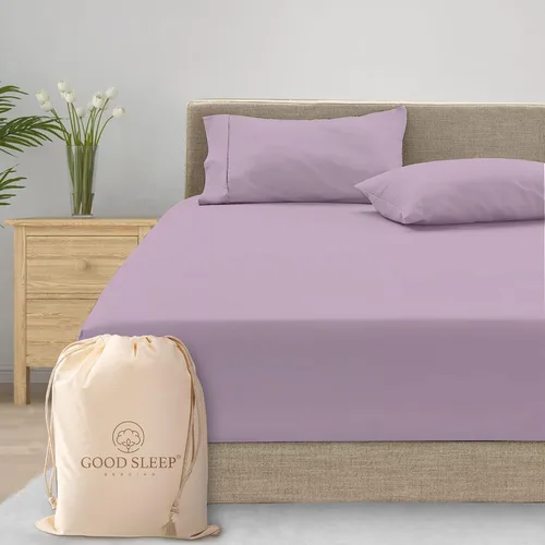 Vista 24 de Good Sleep Bedding Sábanas ajustables Twin XL - Sábanas Twin XL extra largas de 800 TC para dormitorio, sábana ajustada 100% algodón egipcio Twin