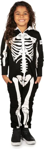 Vista 5 de Tipsy Elves Disfraz de Halloween rojo y naranja T-Rex - Mono de dinosaurio para niños y jóvenes