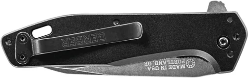 Vista 3 de Gerber Gear Fastball - Cuchillo plegable delgado y ligero con liberación de bloqueo, cuchillo de bolsillo con clip de 3 posiciones, equipo EDC, 3