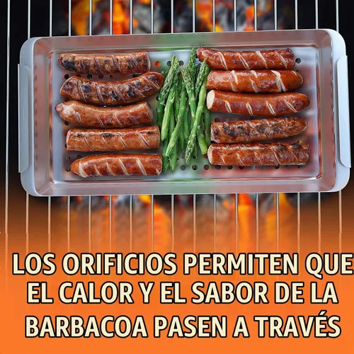 Vista 5 de Yukon Glory - Juego de parrilla de hierro fundido e inoxidable, estación de sartén y servicio