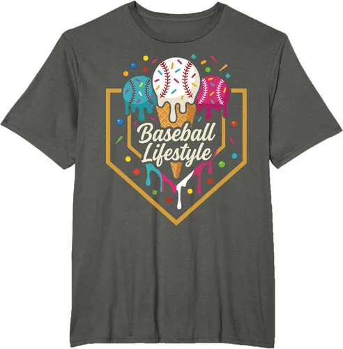Vista 5 de Baseball Life Style Camiseta