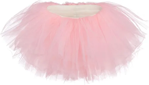 Vista 19 de Falda de ballet, tutu de tul corto en 10 capas para niñas (talla 4 -10 años), por My Lello Agua