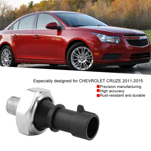 Vista 2 de Sensor de interruptor de presión de aceite de motor de coche para AVEO5 Cruze Sonic Volt[aluminio + ABS] 55354325