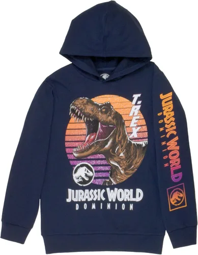 Vista 3 de Jurassic World Dominion - Conjunto de 2 sudaderas con capucha y camiseta para niños, paquete de 2