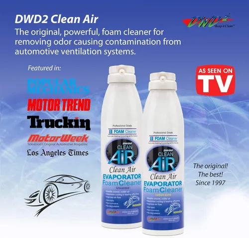 Vista 8 de DWD2 Clean AIR Limpiador de bobina evaporador automotriz premium (limón) – Renueva tu aire acondicionado y disfruta de una experiencia de conducción