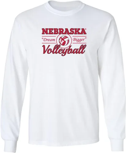 Vista 29 de CornBorn Elige tu diseño - Camisetas de manga larga de voleibol de Nebraska