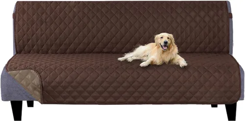 Vista 75 de U-NICE HOME Funda para sillón reclinable, reversible, con correas elásticas, resistente al agua, protege de perros y mascotas, sillón pequeño