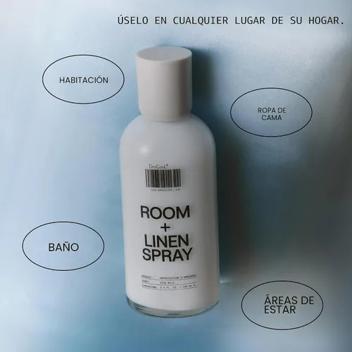 Vista 4 de DedCool, Room + Linen Spray en Xtra Milk, aceite esencial infundido, 3.4