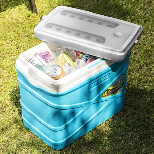 Vista 7 de Pinnacle Lonchera térmica térmica de 10 litros – Enfriador duro portátil para campamento/picnic – Coolbox se mantiene fresco durante 48 horas.