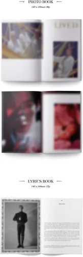 Vista 4 de ONEUS - Lived (4º Mini Álbum) Álbum+Juego de Tarjetas de Fotos Extra