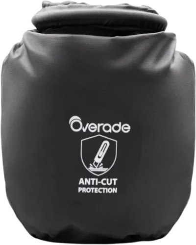Vista 7 de Overade Bolsa de bicicleta segura - Waterprof, material anticorte, bloqueo de cable de 0.472 in, bloqueo de 4 dígitos