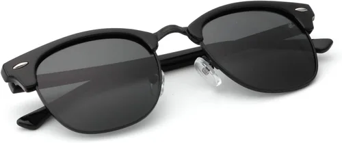 Vista 39 de KALIYADI Gafas de sol polarizadas para hombres y mujeres, marco semi sin montura, para conducir con bloqueo UV A01-(1 Pack) Tortuga Mate G15