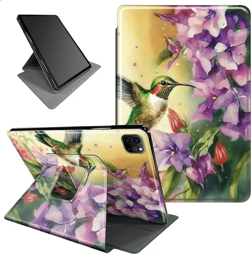 Vista 60 de Funda para iPad mini 6 para iPad mini 6ª generación 8.3 pulgadas 2021 360 grados giratorio soporte ligero protector inteligente cubierta