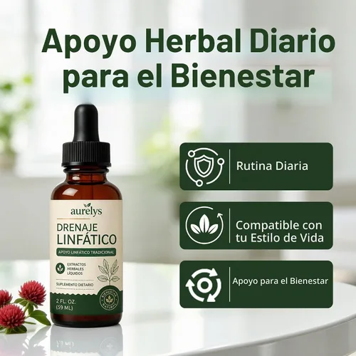 Vista 2 de Aurelys Drenaje Linfático Gotas de Drenaje Linfático, 59 Ml