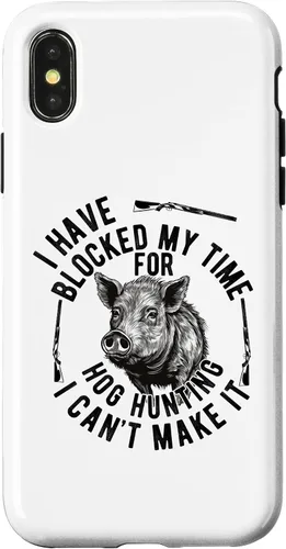 Vista 4 de iPhone 15 Hog Hunting Men Dad Wild Boar Pig Hunter Funny Feral swine Case