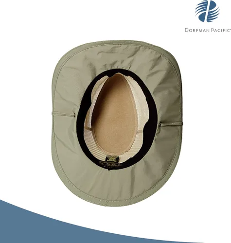 Vista 4 de Dorfman Hat Co. - Sombrero de safari para hombre (1 pieza)
