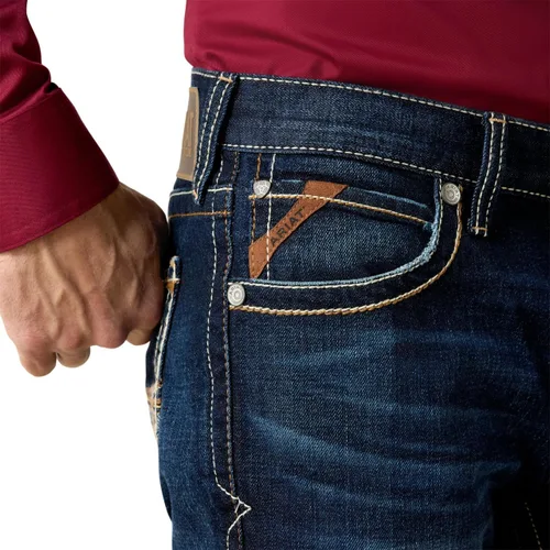 Vista 4 de Ariat Jeans elásticos M7 Rocker para hombre