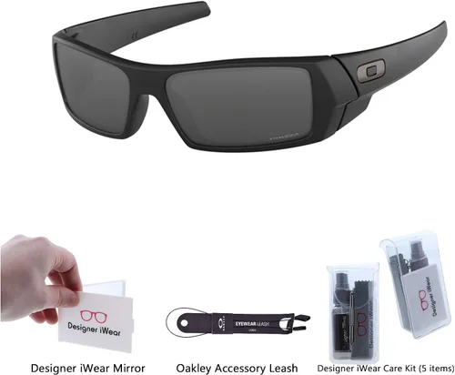 Vista 2 de Oakley Gascan OO9014 SunglassesBUNDLE Leash BUNDLE with Designer iWear Care Kit