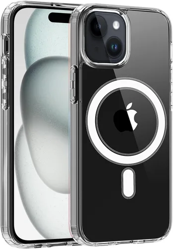 Vista 87 de S. Tedazo Funda magnética para iPhone 7/8 Plus (5.5 pulgadas) compatible con MagSafe, [no amarillenta] delgada, a prueba de golpes, funda para Negro
