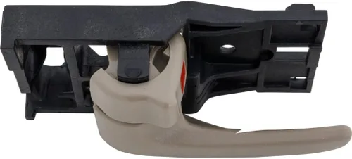 Vista 5 de Para Toyota Tundra 2004 2005 2006 Manija de puerta interior delantera o trasera, lado del conductor beige Con botón de bloqueo de puerta