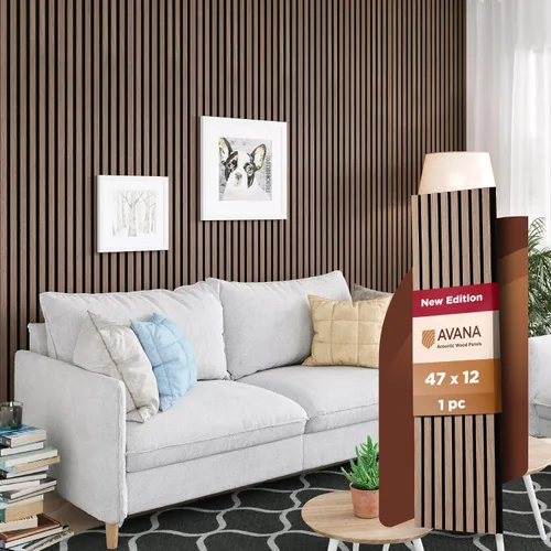 Vista 41 de Paquete de Muestras de Color de Paneles de Pared Acústicos Avana - Paneles de Madera Premium para Decoración de Paredes - Insonorización