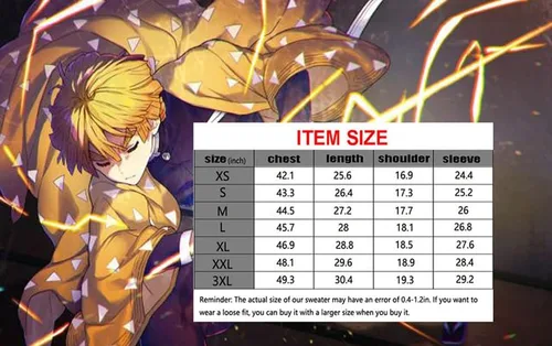 Vista 7 de TIMMOR MAGIC Sudadera con capucha de anime Slayer para hombre y mujer sudadera con capucha impresa en 3D