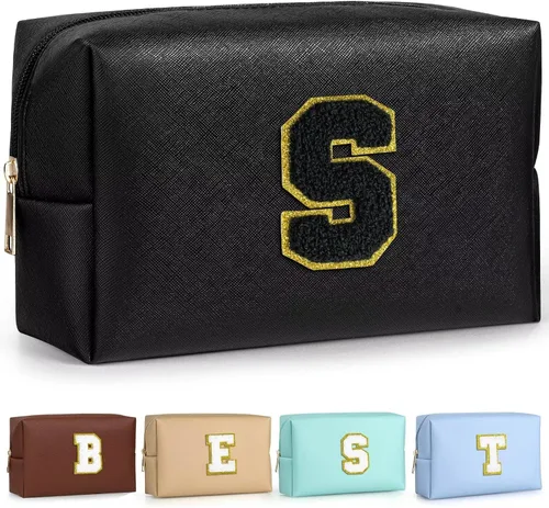 Vista 72 de TOPEAST - Bolso de maquillaje para mujer, Negro -, A