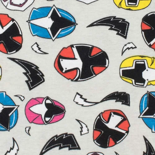 Vista 4 de Power Rangers Pijama Ninja de acero para niño