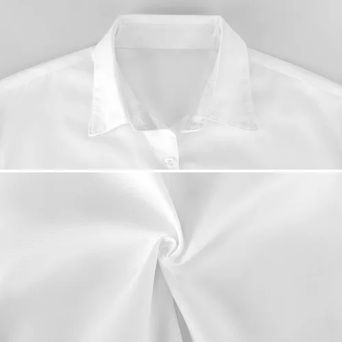 Vista 7 de Science Like Magic - Camisa de manga larga con botones para mujer, blusa casual para trabajo