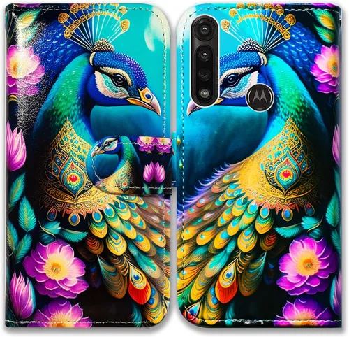 Vista 11 de Bcov Funda para Moto G Power 2020, Motorola G Power, funda de piel con tapa y soporte para ranura para tarjeta y soporte para Motorola Moto G Power