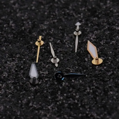 Vista 6 de Piezas de repuesto de mano de reloj Punteros para reloj 7750 Kit de manecillas de reloj Accesorios modificados Movimiento Puntero de reloj