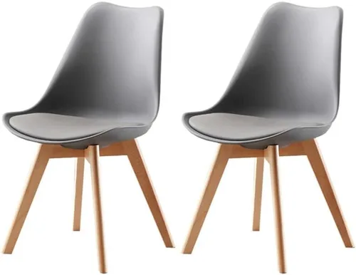 Vista 42 de Sillas de comedor modernas, silla lateral tapizada para el hogar, silla auxiliar para sala de conferencias, silla de comedor, silla de comedor sin