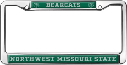 Vista 77 de Texas A&M University - Texarkana Mascot - Marco de metal estándar para placa de matrícula de tamaño completo