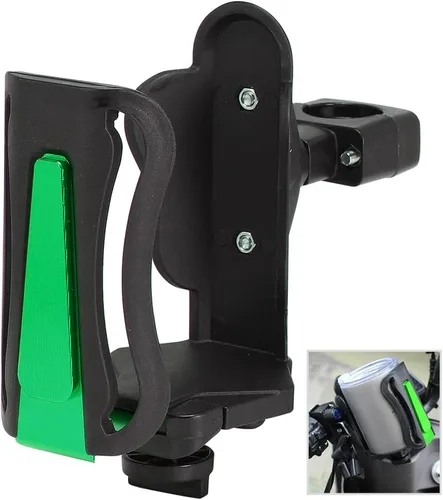 Vista 9 de Soporte universal para botella de agua de motocicleta, tamaño ajustable para botellas de 2.68 a 3.94 pulgadas de diámetro, soporte para tazas
