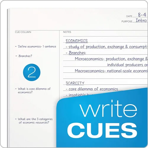 Vista 5 de TOPS FocusNotes - Bloc legal para tomar notas, 8-1/2 x 11-3/4 pulgadas, blanco, 50 hojas (77103), paquete de 6