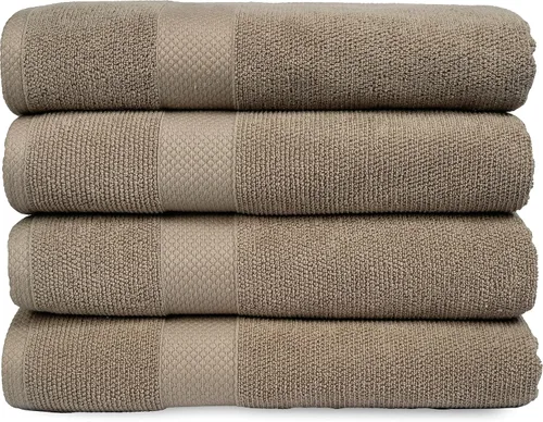 Vista 32 de MAURA Toallas de mano prémium 100% algodón de 16 x 30 pulgadas, ultra absorbentes, de secado rápido, toallas suaves para baño, toallas de mano extra