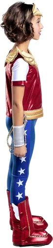 Vista 4 de Princess Paradise Chicas Super Hero Girls Premium Wonder Woman