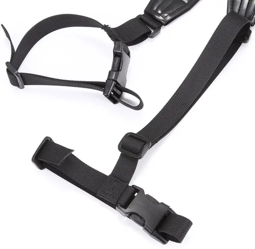 Vista 4 de FocusFoto PRO - Correa de neopreno acolchada ajustable para el cuello, correa de transporte para trípode Manfrotto BENRO, soporte de luz monopie