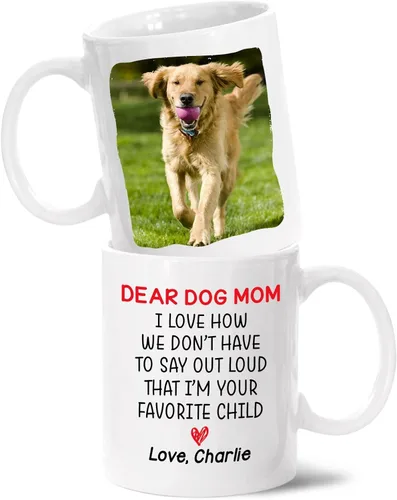 Vista 12 de Personalized Dog Dad Name Mug, Dog Lover Tea Cup Gift, Dog Father's Coffee Mug, Dog Daddy Gifts For Dog Lover, Custom Dog Dad Mug With Photo, Dog