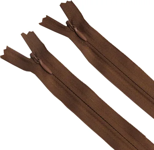 Vista 21 de Seeking ROAM Cremalleras invisibles, bobina de nailon, #3, 2 piezas (negro, 6 pulgadas)