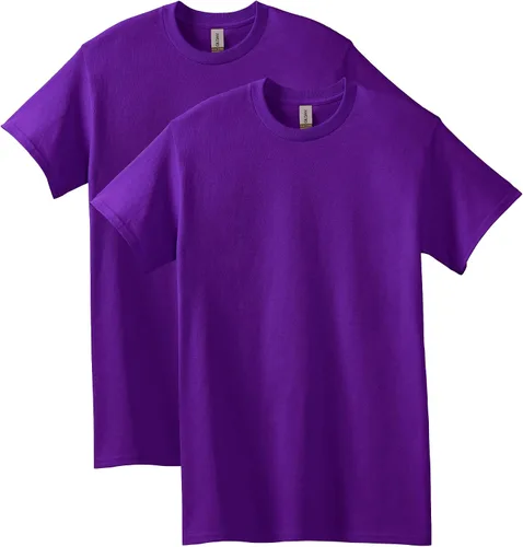 Vista 67 de Gildan Camiseta de algodón pesado para adultos, estilo G5000, paquete múltiple Gris ceniza (paquete de 2)