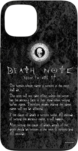 Vista 7 de Death Note Cómo usarlo funda para iPhone 17